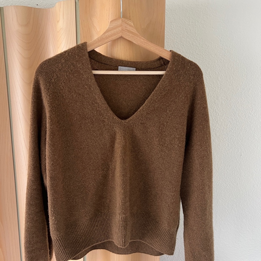 Margaret Howell cashmere V-Neck Women's Sweater